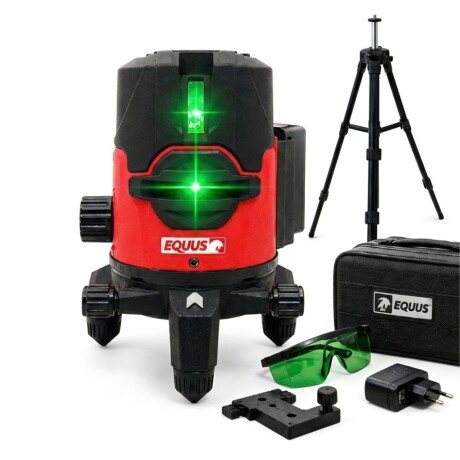 Nivel Laser Verde EQUUS 50m Tripode + Accesorios Nivel Laser Verde EQUUS 50m Tripode + Accesorios