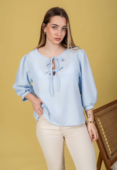 Camisa Fiona Celeste