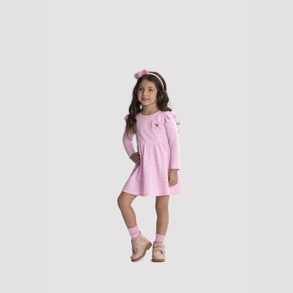 Vestido Princesa - Rosado 