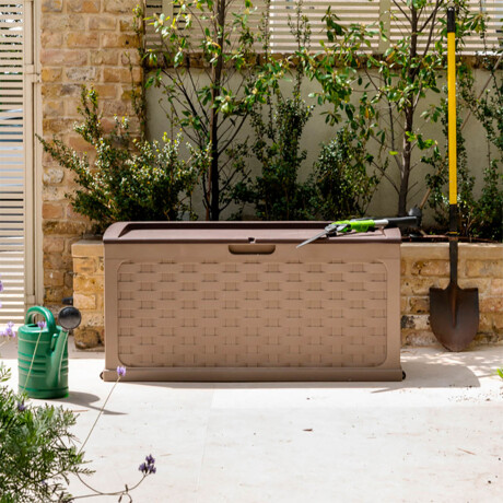 Caja Baúl Organizador Plástico Jardín Starplast Caja Baúl Organizador Plástico Jardín Starplast