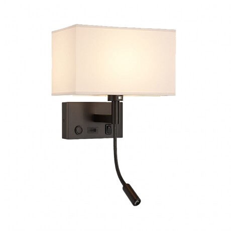 ARTEFACTO DE PARED AUSTRIA NEGRO LED Artefacto Para Pared Austria Negro