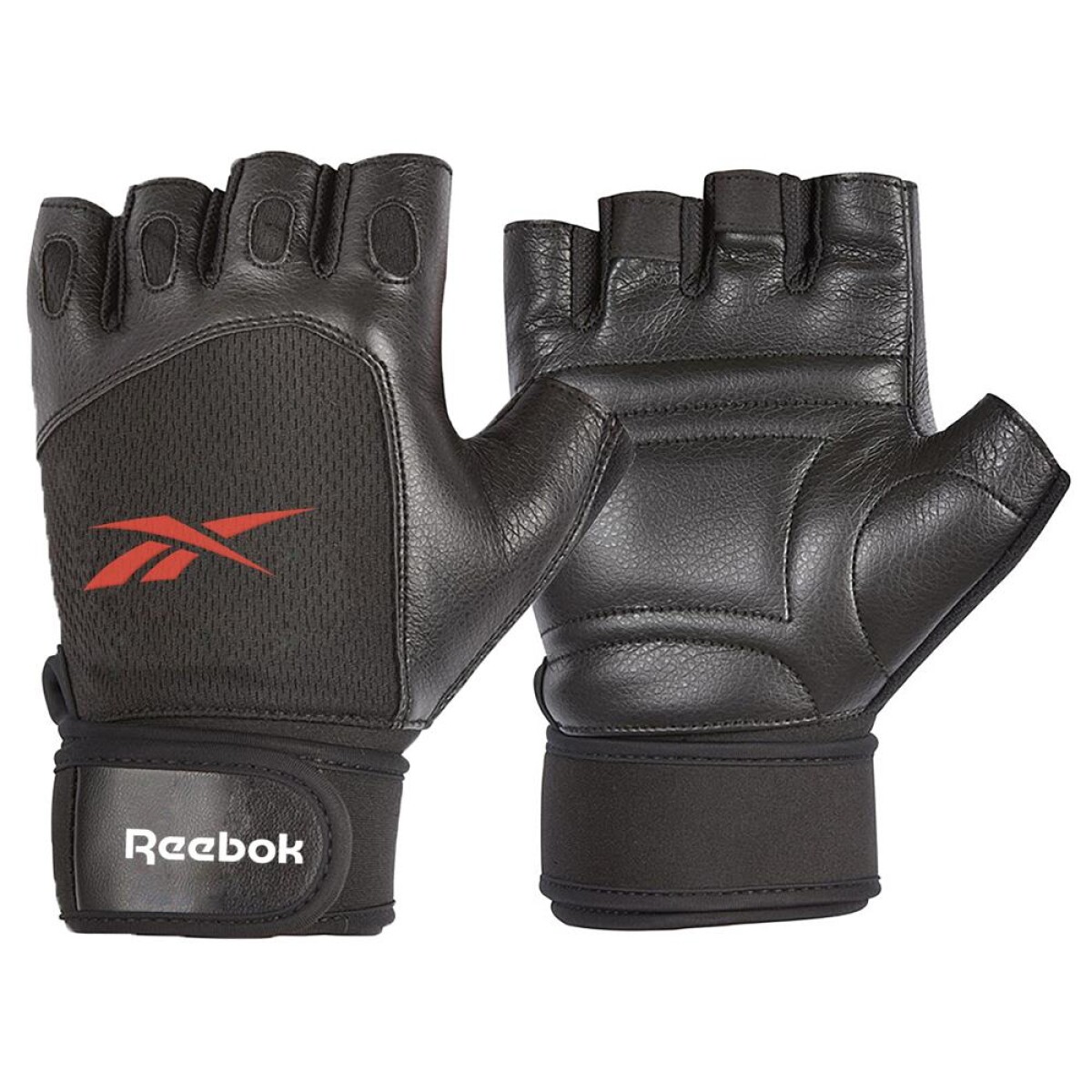 Guantes de entrenamiento Reebok - NEGRO-ROJO 