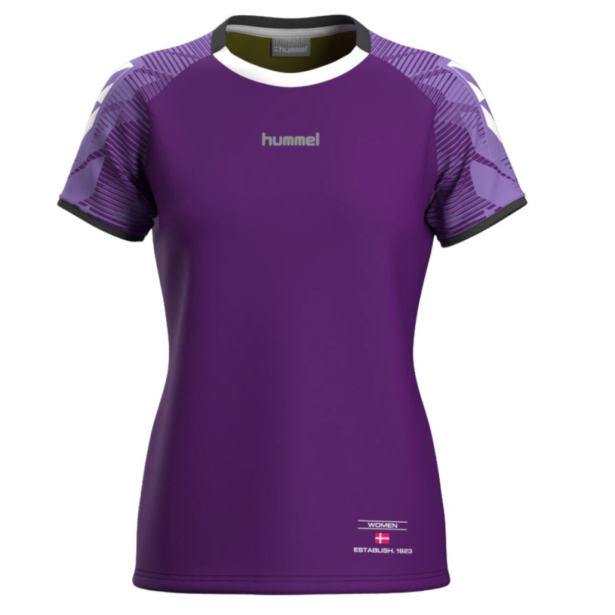 REMERA SUBLIMADA MUJER - SIENA VIOLETA 