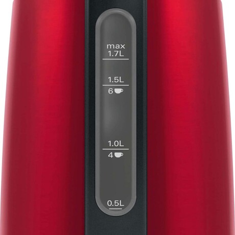 HERVIDOR BOSCH 1-7-LITROS ROJO TWK3P424 DESIGNLINE