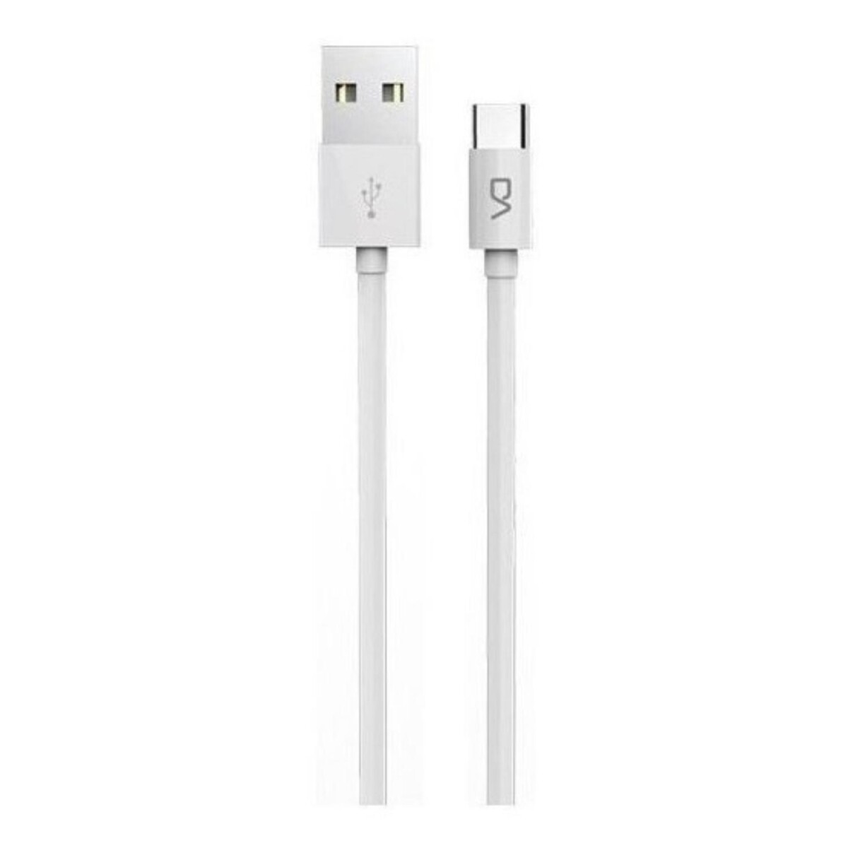 Cable Datos Usb A Tipo C Reforzado Plano Marvo Carga Rapida - Variante Color Blanco 