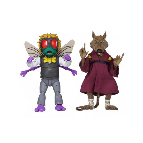 Splinter vs Baxter - Figuras de 7" Tortugas Ninja Splinter vs Baxter - Figuras de 7" Tortugas Ninja