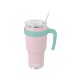 Vaso acero 1.2lts rosa