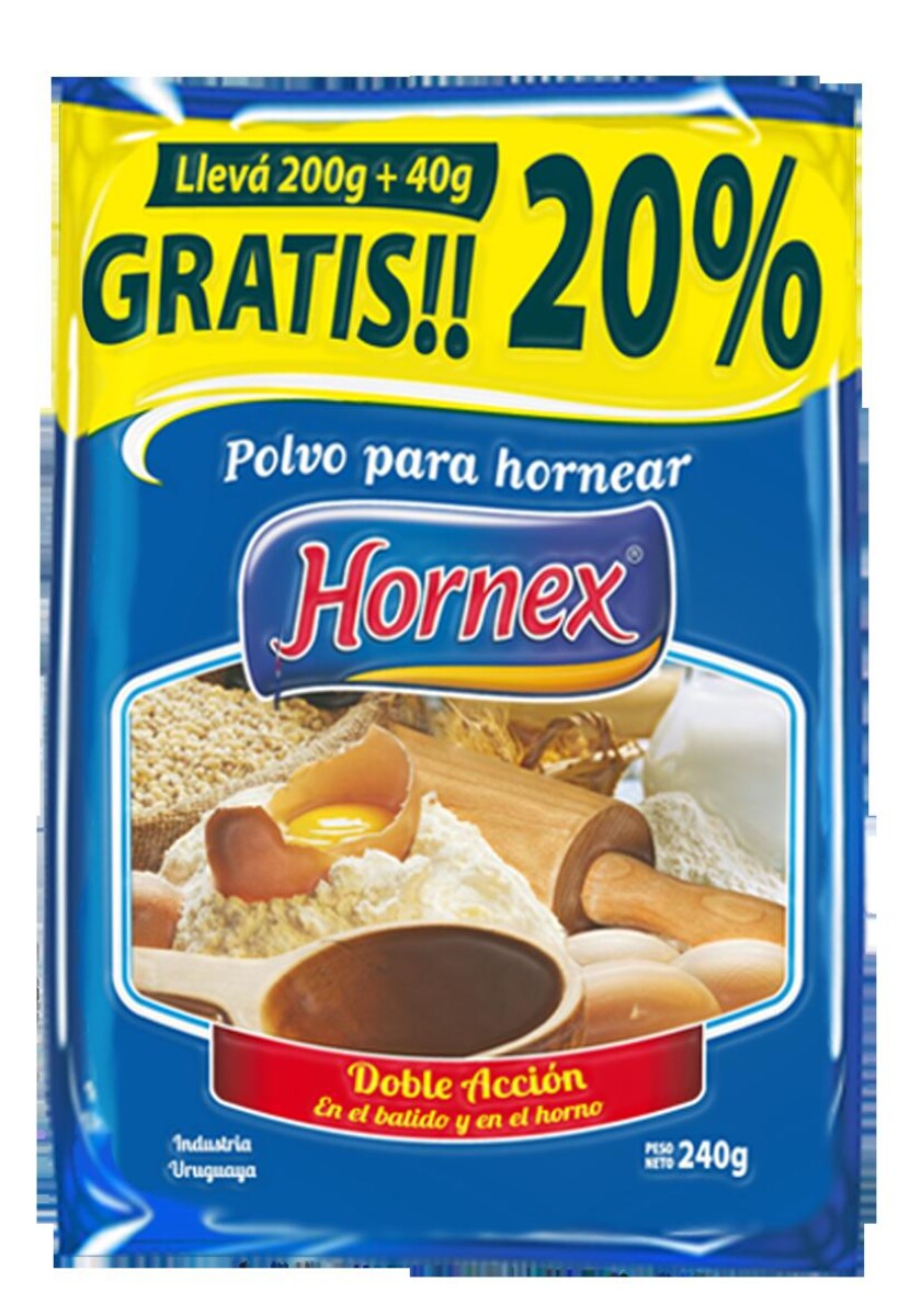 POLVO HORNEAR HORNEX 200 GR. 