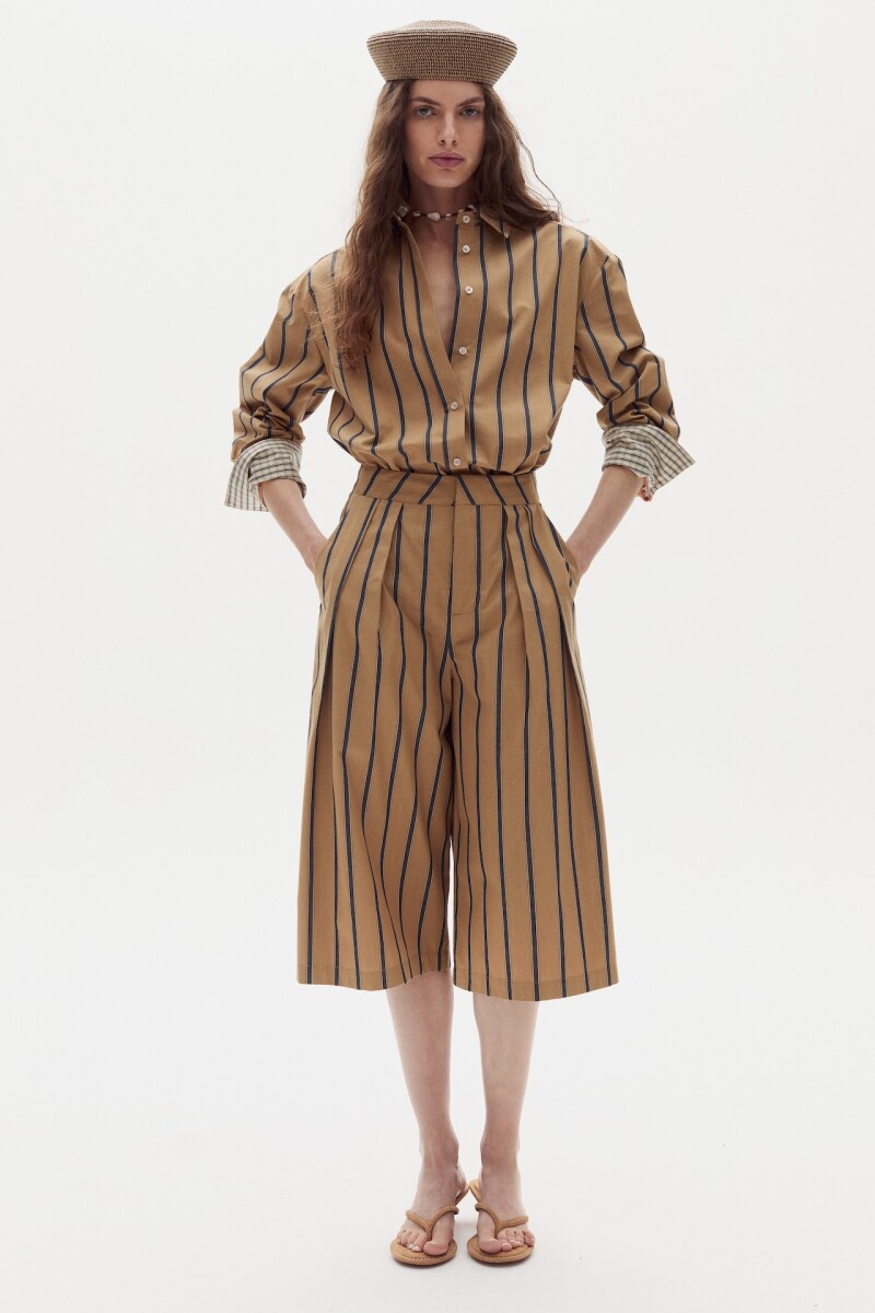 Camisa James en Algodón Legacy Stripes