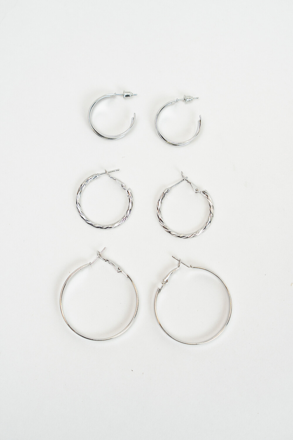 Caravana Set Plateado