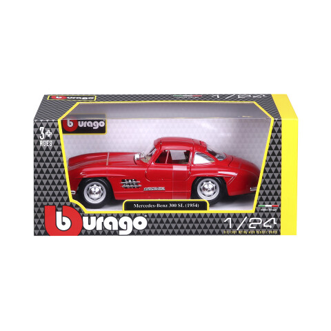 Auto de Colección Bburago Mercedes-Benz 300 SL Año 1954 Escala 1:24 U