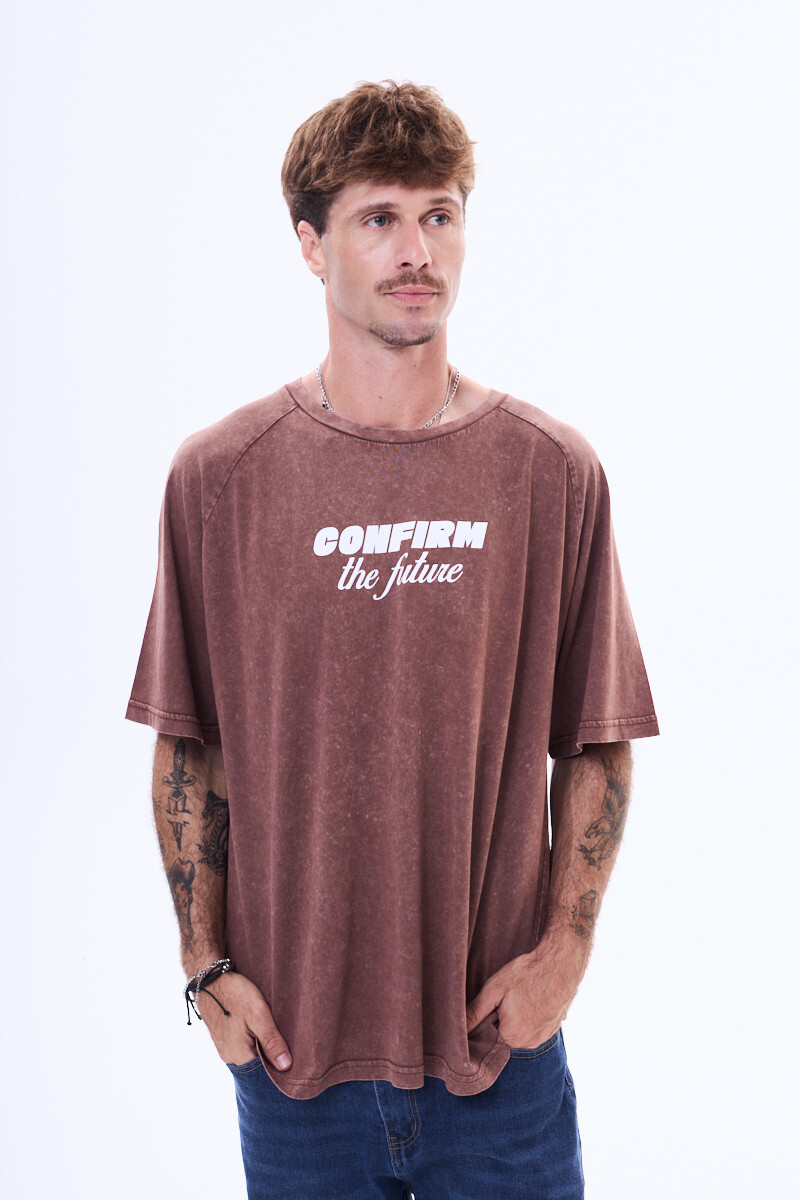 Remera Hermes - Marrón 