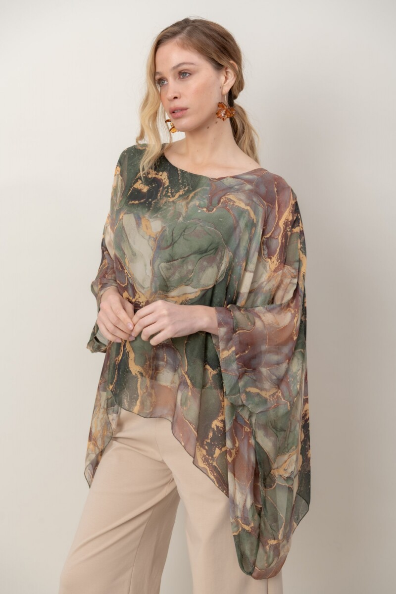 BLUSA OMALA - Verde Seco 