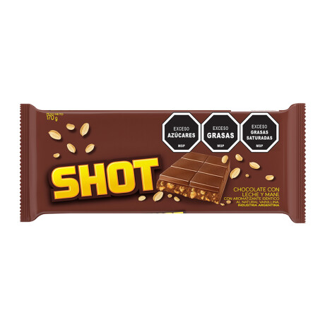 Tableta de Chocolate Shot 170GRS 001