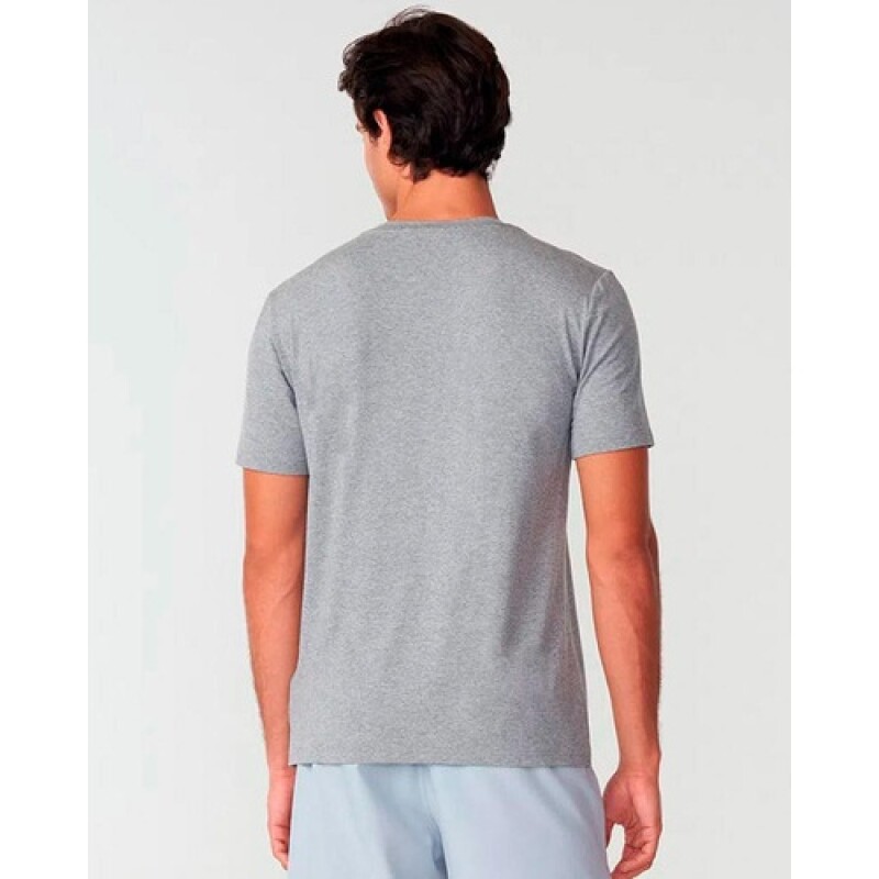 Camiseta Manga Corta para Hombre Fila Comfort Gris Camiseta Manga Corta para Hombre Fila Comfort Gris