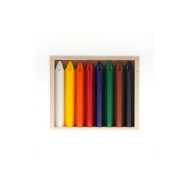 Crayolas triangulares Cajón