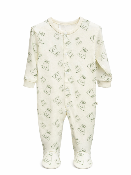 ENTERITO ESTAMPADO OSO CRUDO