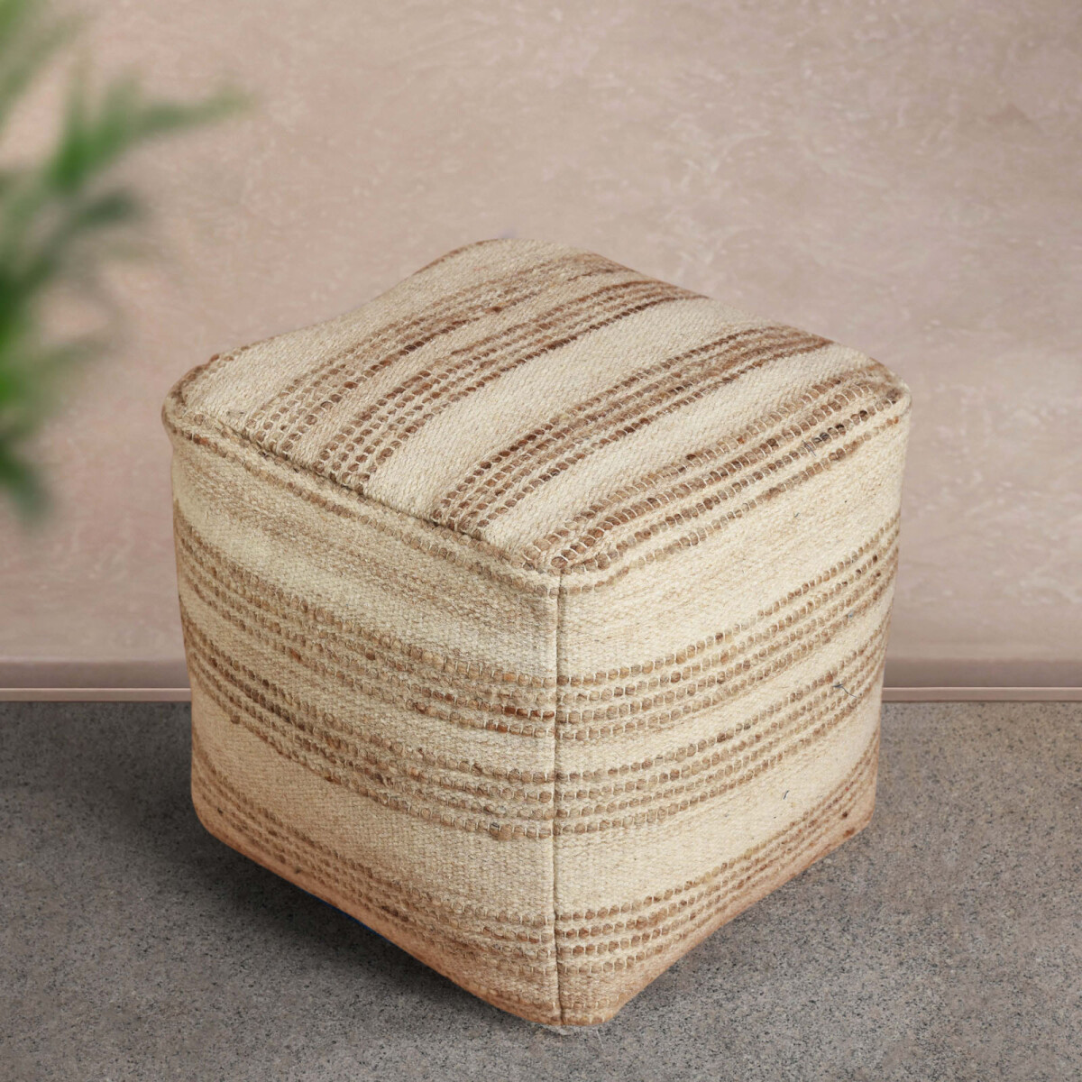 POUF - BEECHLAND LANA LANA, NATURAL 