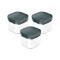 Set x3 Pote hermético 450ml GRIS