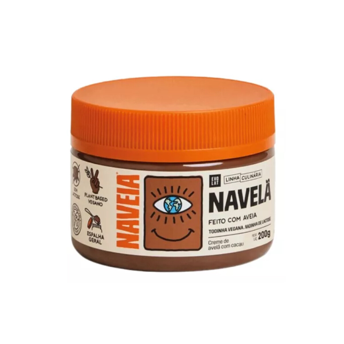 Crema de avallenas y chocolate Naveia 200g 