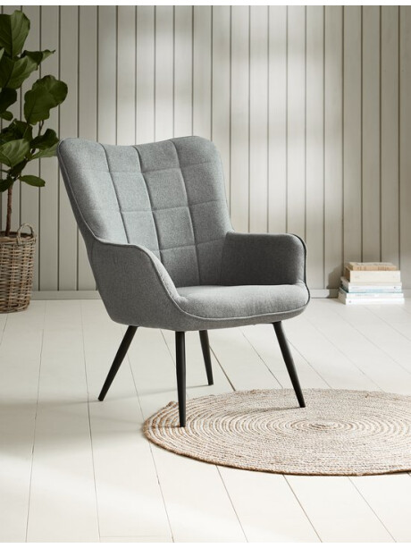 Sillón ULDUM gris/negro Sillón ULDUM gris/negro