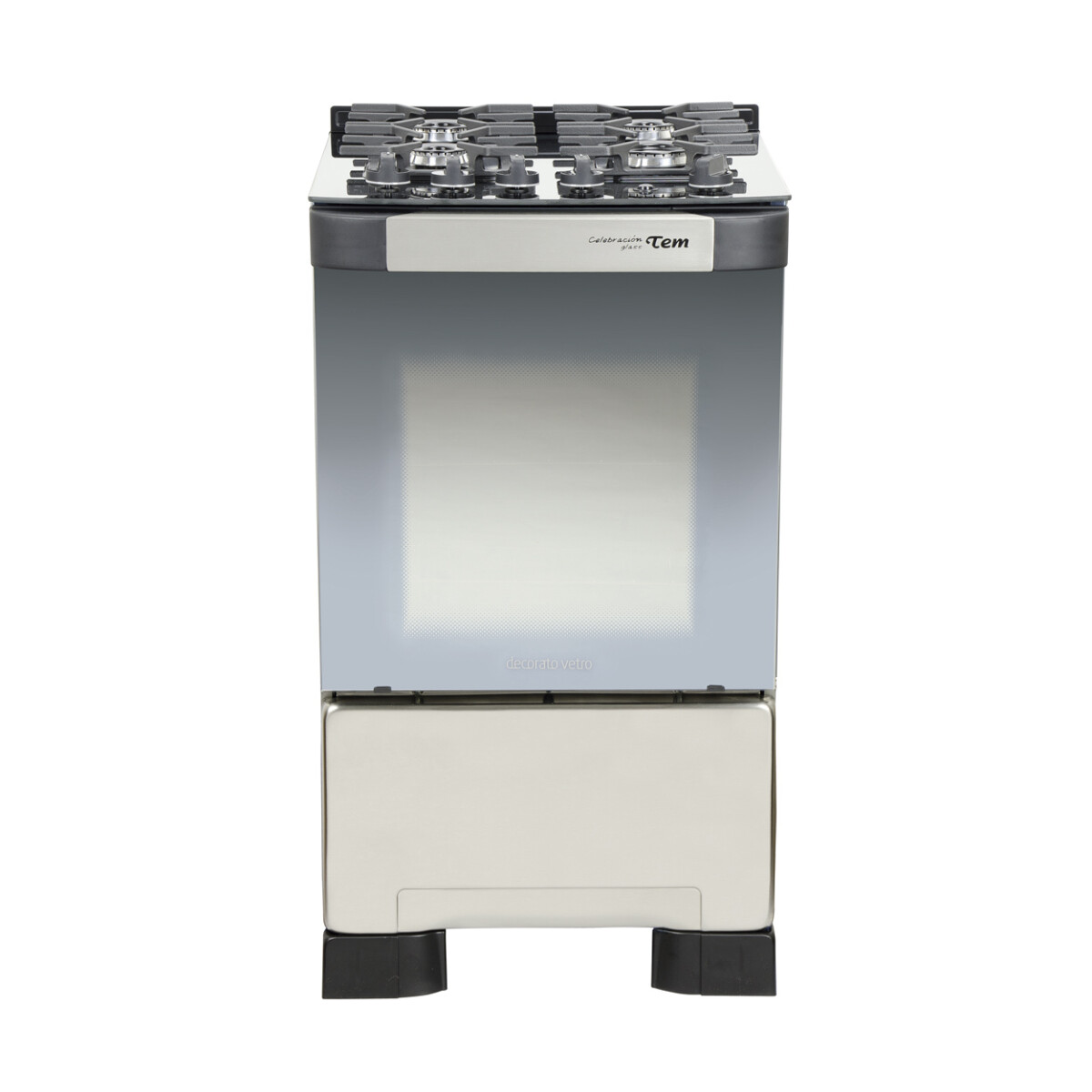 COCINA TEM CELEBRACION 4 HORNALLAS GLASS 