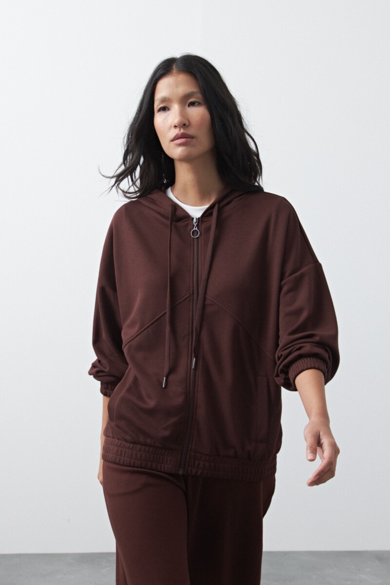 CAMPERA MAIA - Chocolate 