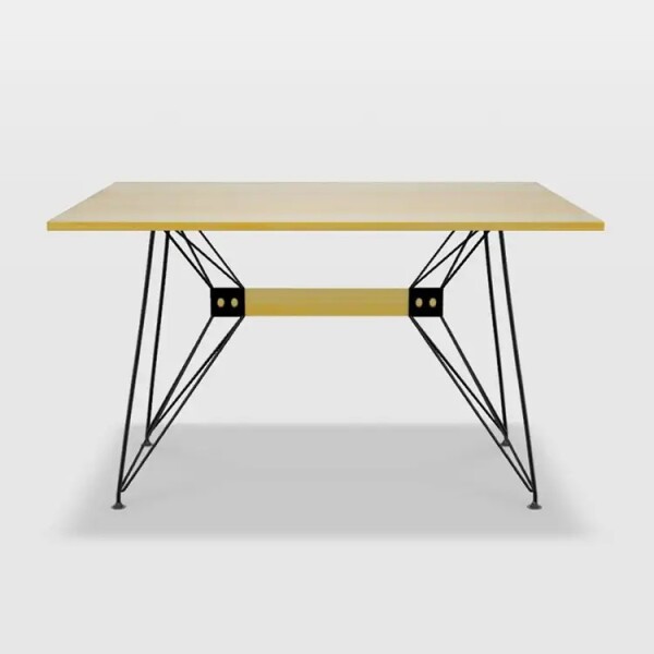 MESA RECTANGULAR "WING" TAPA EN MADERA, PIE EN METAL 1.50 X 90CM MESA RECTANGULAR "WING" TAPA EN MADERA, PIE EN METAL 1.50 X 90CM