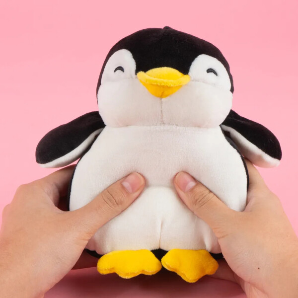 Peluche pingüino mini family negro
