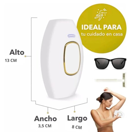 Depiladora láser IPL portátil con 5 niveles de intensidad Depiladora láser IPL portátil con 5 niveles de intensidad