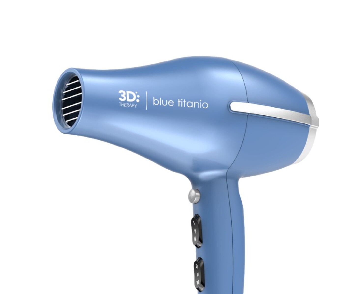 Secador De Pelo Gama Italy Blue Titanio 3D Therapy 2300W Anti Frizz Profesional Difusor 
