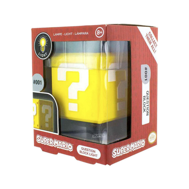 Lámpara Super Mario Bloque Lámpara Super Mario Bloque