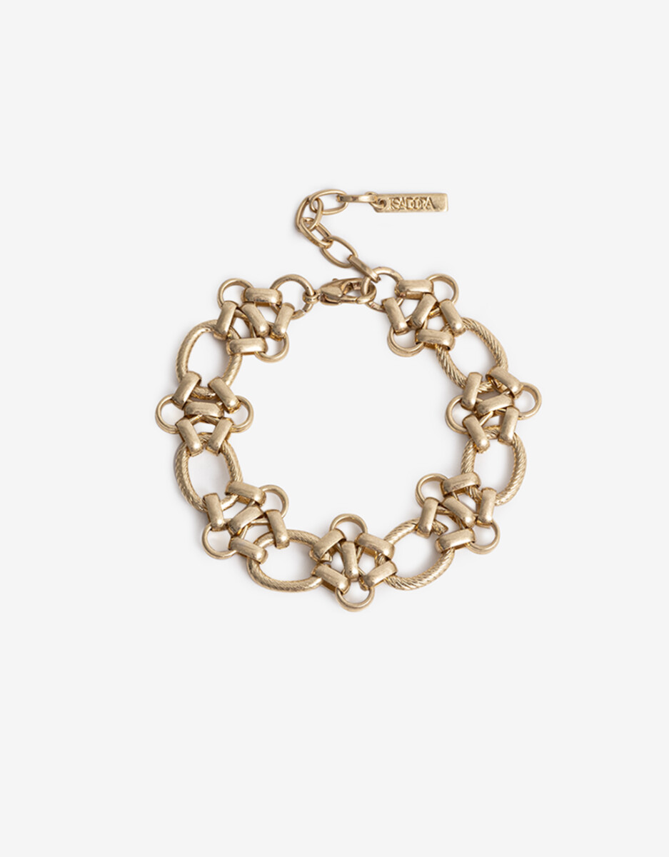 Pulsera Flexible Eslabones Metal 