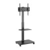 Soporte movil P/TV hasta 65” con estante FS32-44W Soporte movil P/TV hasta 65” con estante FS32-44W
