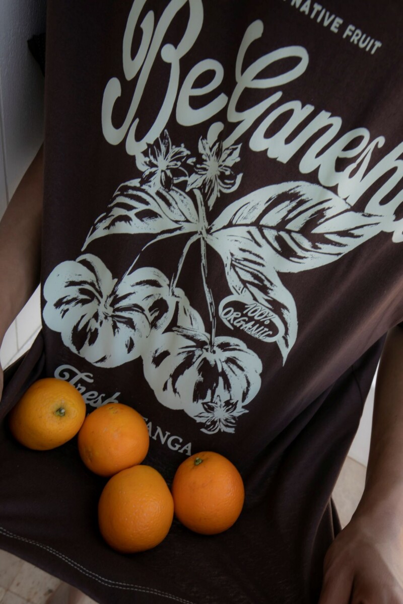 T-shirt Pitanga Marron