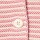 Saco Garter Con Botones Y Capucha Bebé Pink Stripe