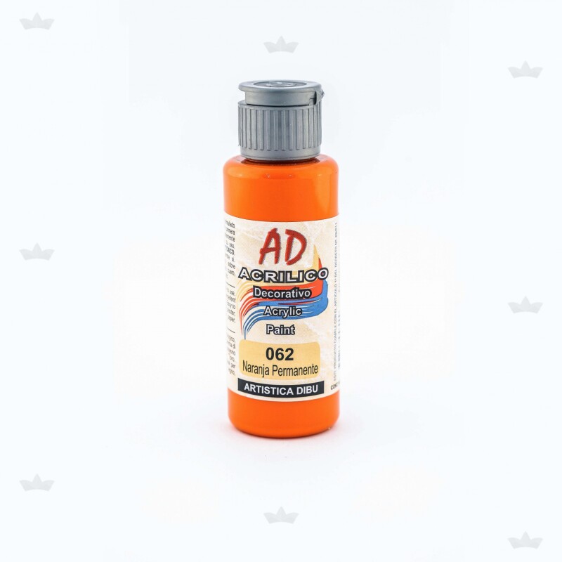 ACRILICO DECORATIVO NARANJA PERLADO 60 ML ACRILICO DECORATIVO NARANJA PERLADO 60 ML