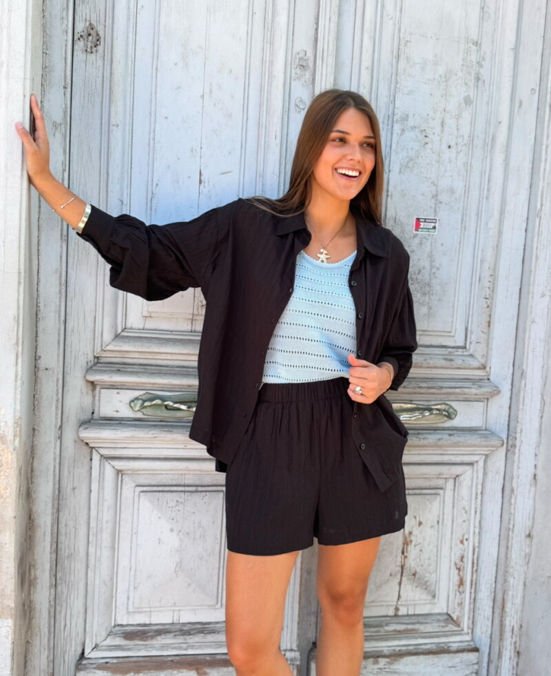 Conjunto Delfina negro