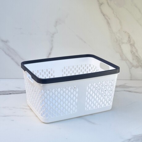 Canasto Organizador Polipropileno Alto 16cm x Ancho 22cm x Largo 30cm Canasto Organizador Polipropileno Alto 16cm x Ancho 22cm x Largo 30cm