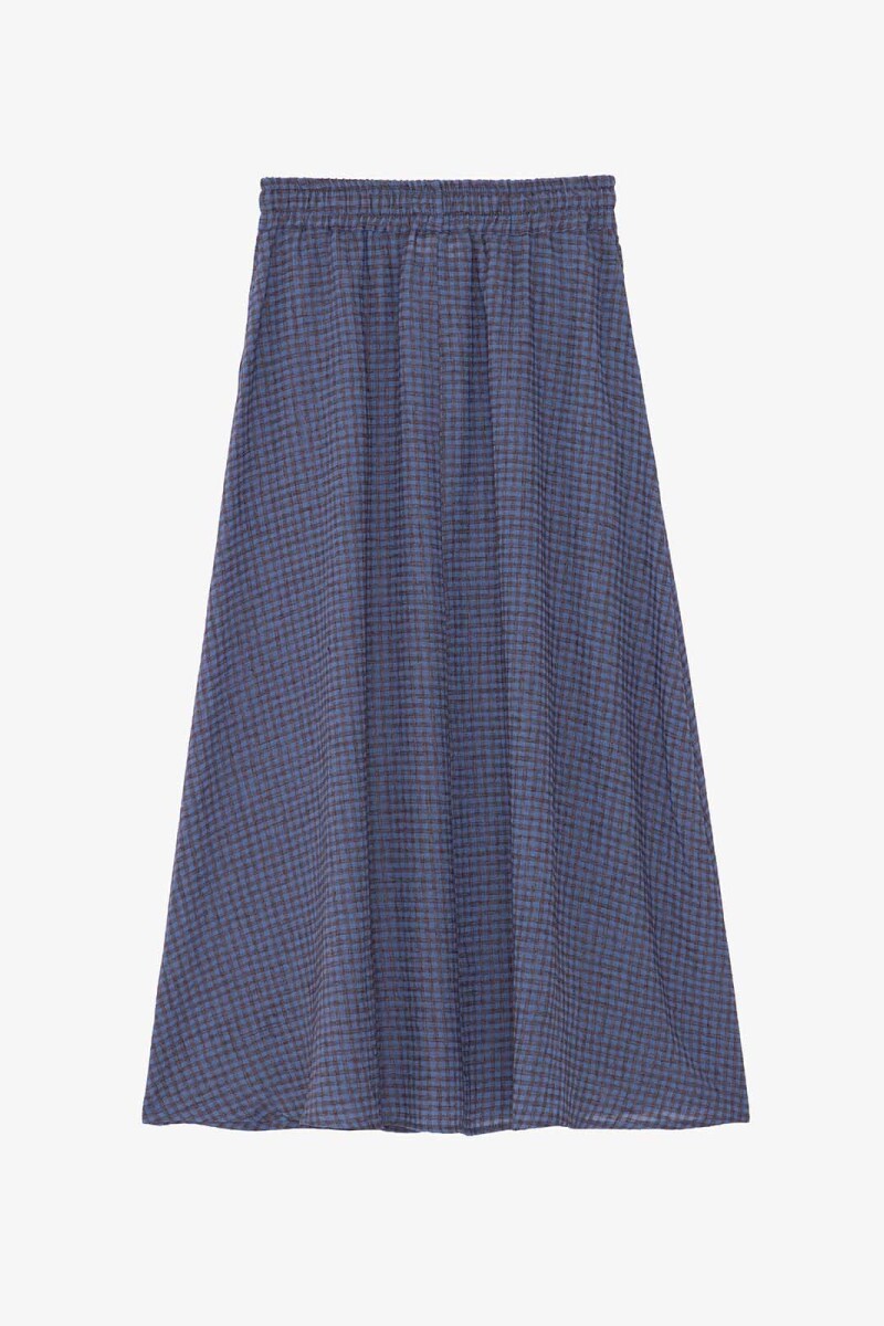 FALDA VICHY Marron
