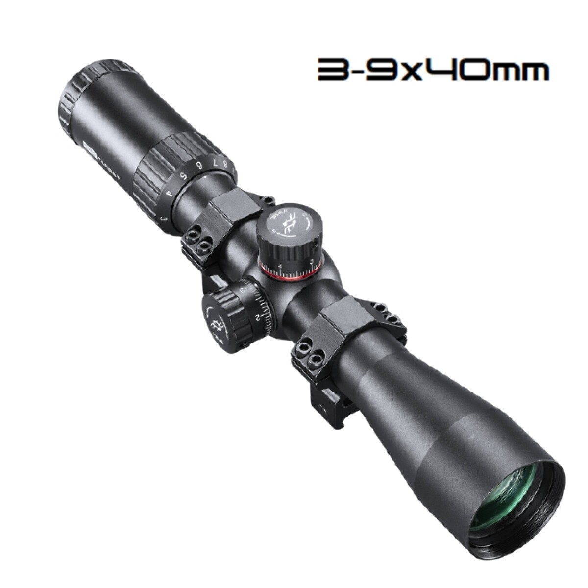 Mira Simmons ProTarget 3-9x40mm Mil-Dot 