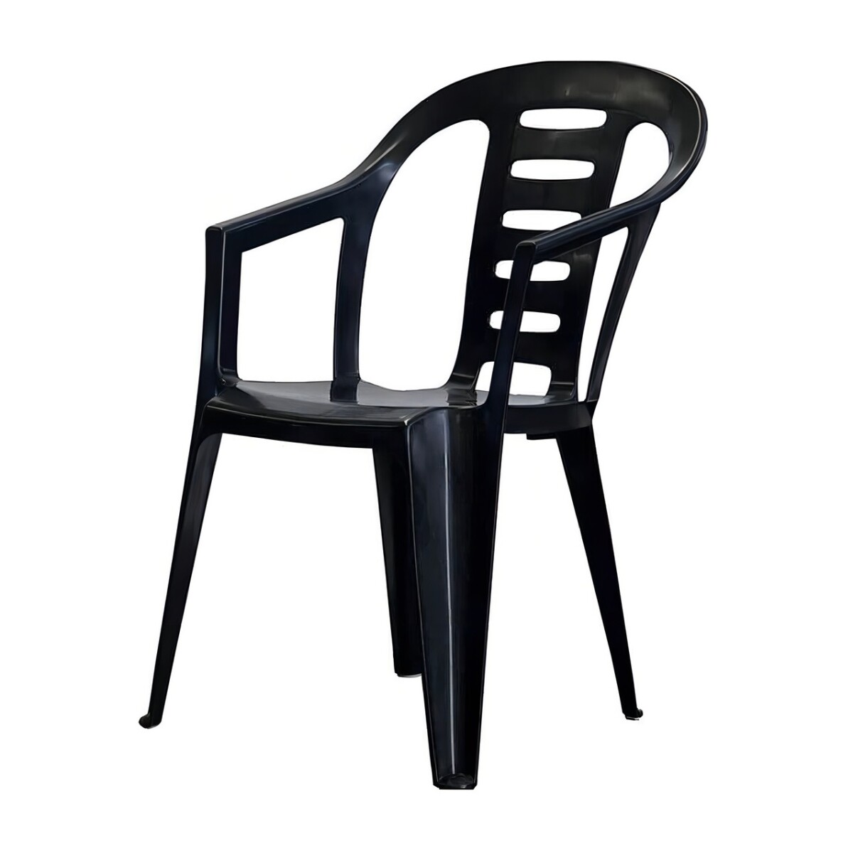 Silla Jardín/eventos Plástico Con Posabrazos Apilable 