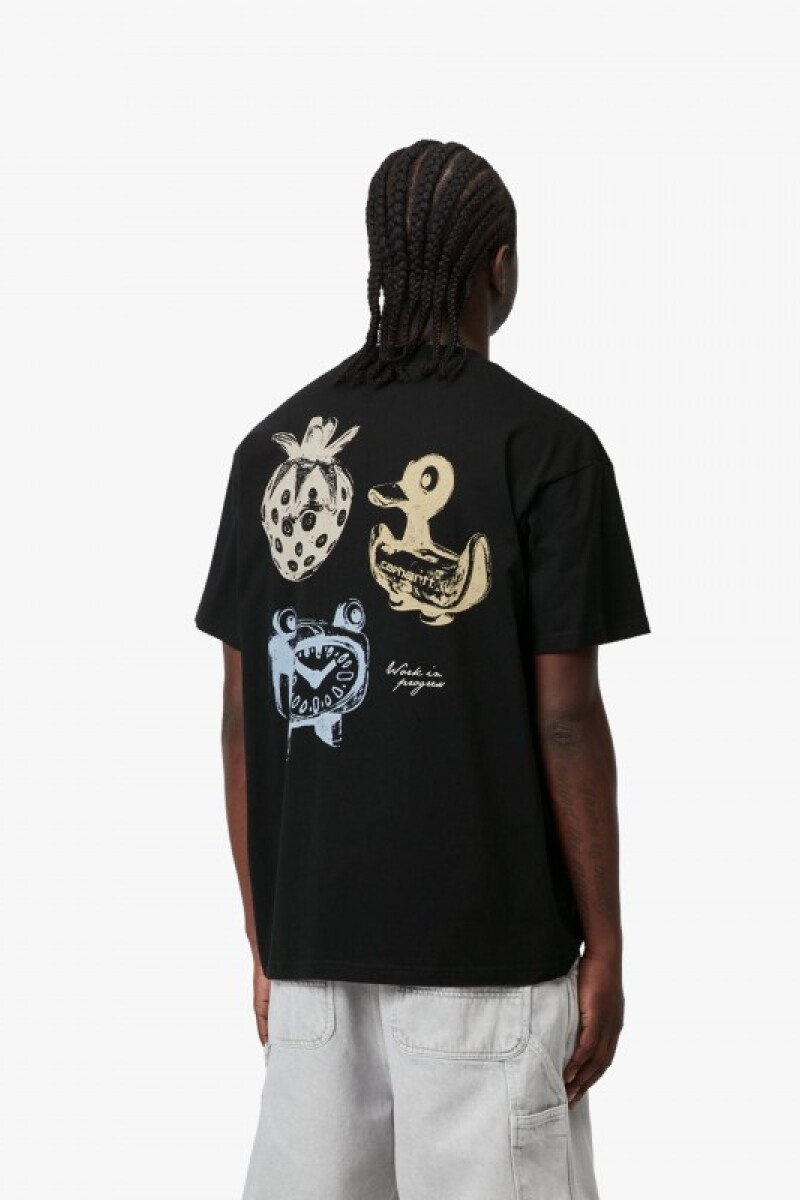 S/S Forma T-Shirt Negro
