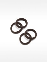 Conjunto De Gomas Para El Pelo marron