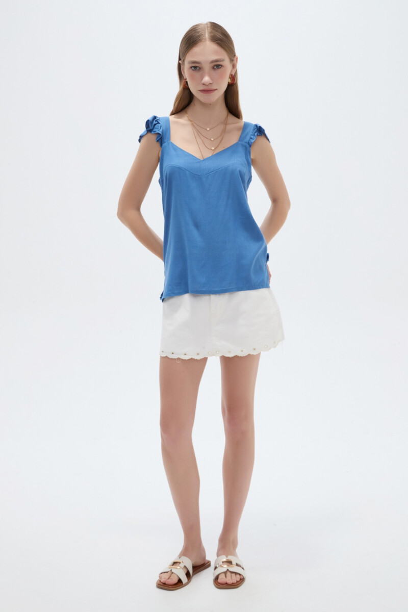 Musculosa Nuvio - Anil 