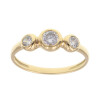 Anillo Lumia de Oro Amarillo 18k con Circonias Anillo Lumia de Oro Amarillo 18k con Circonias