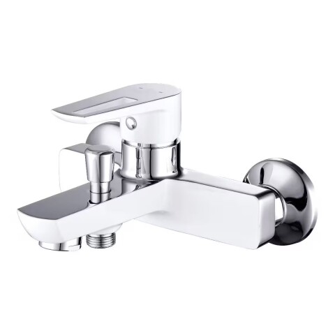 Grifería de ducha Monocomando exterior Slam blanco Grifería De Ducha Monocomando Exterior Slam Blanco