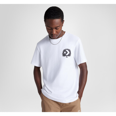THINK OUTSIDE TEE WHITE WHITE
