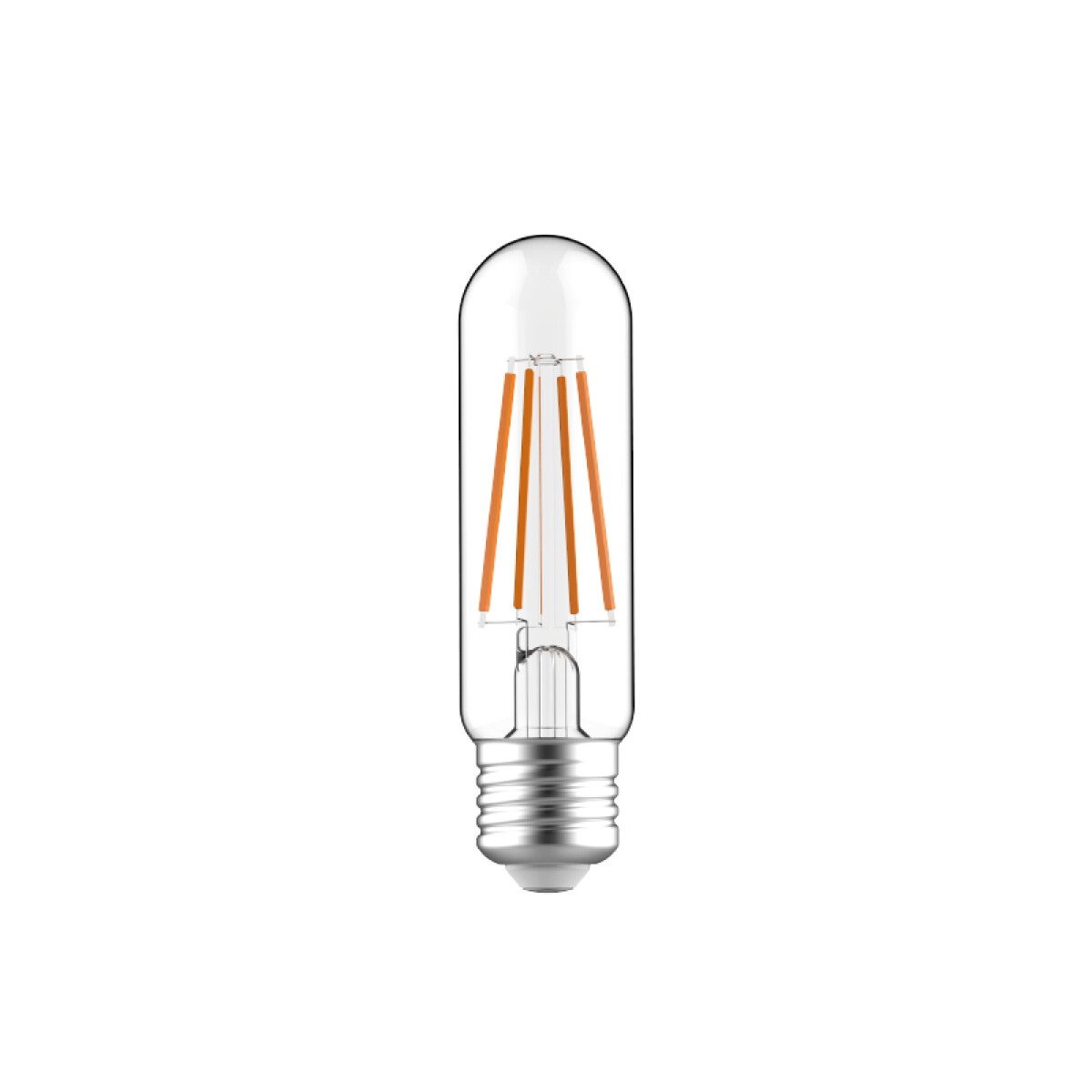 Lámpara LED vintage tubo transp. T32 E27 6W cálida - IX1894 