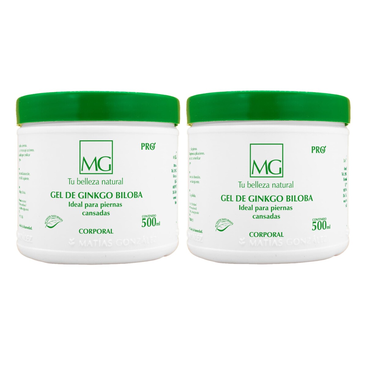 Gel de Ginkgo Biloba (1000cc) 
